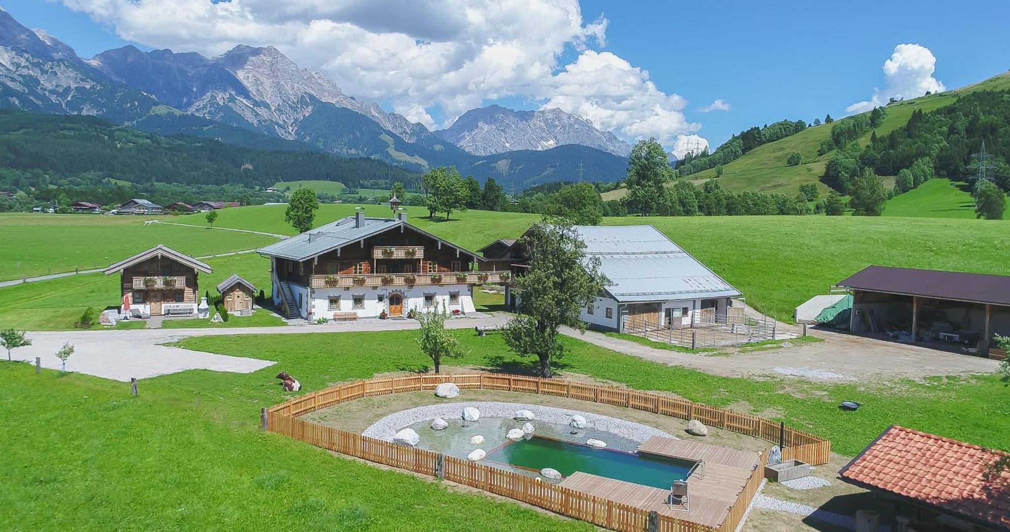 Hoferbichlgut Apartment Saalfelden ภายนอก รูปภาพ