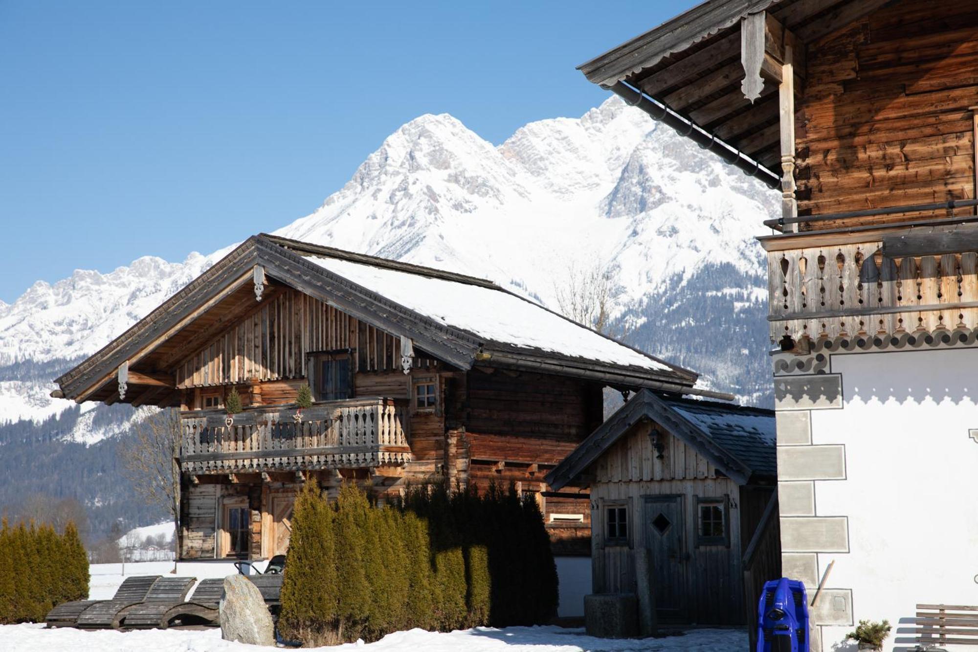 Hoferbichlgut Apartment Saalfelden ภายนอก รูปภาพ