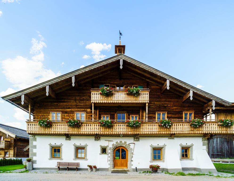 Hoferbichlgut Apartment Saalfelden ภายนอก รูปภาพ