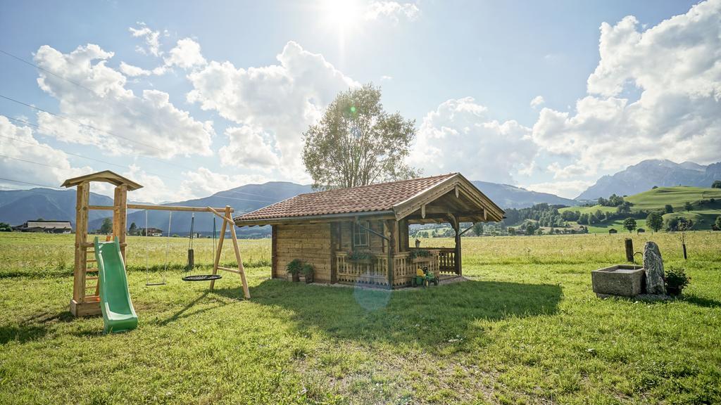 Hoferbichlgut Apartment Saalfelden ภายนอก รูปภาพ