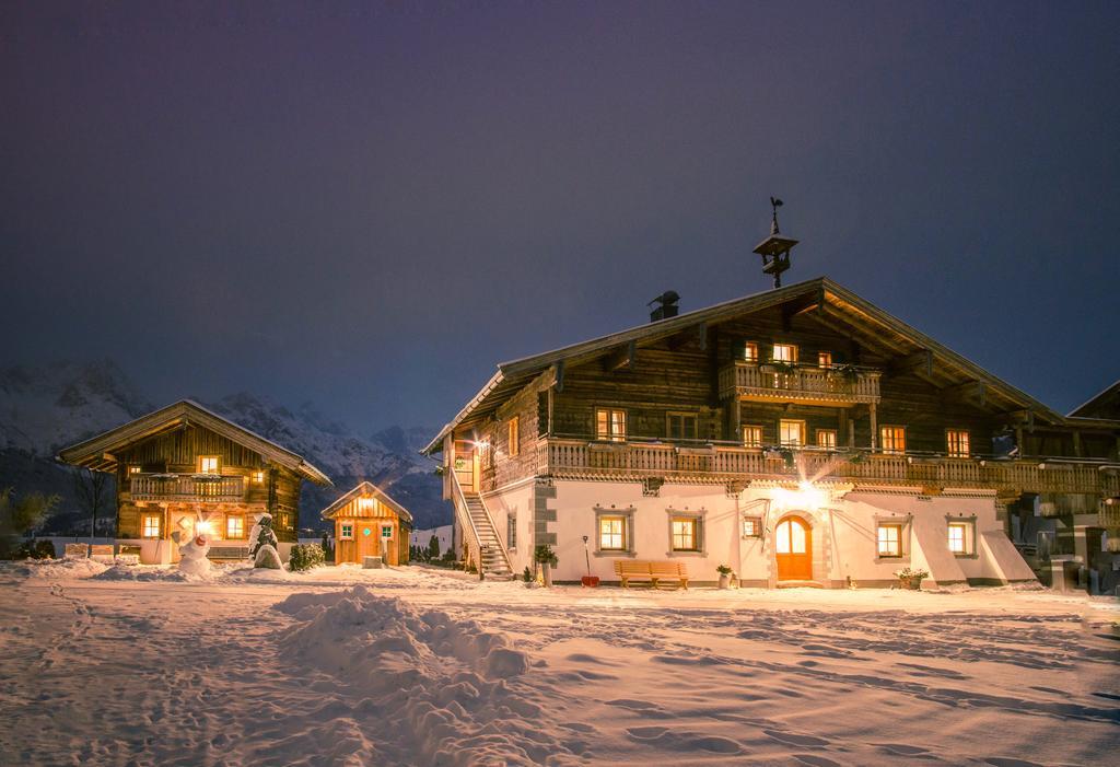 Hoferbichlgut Apartment Saalfelden ภายนอก รูปภาพ