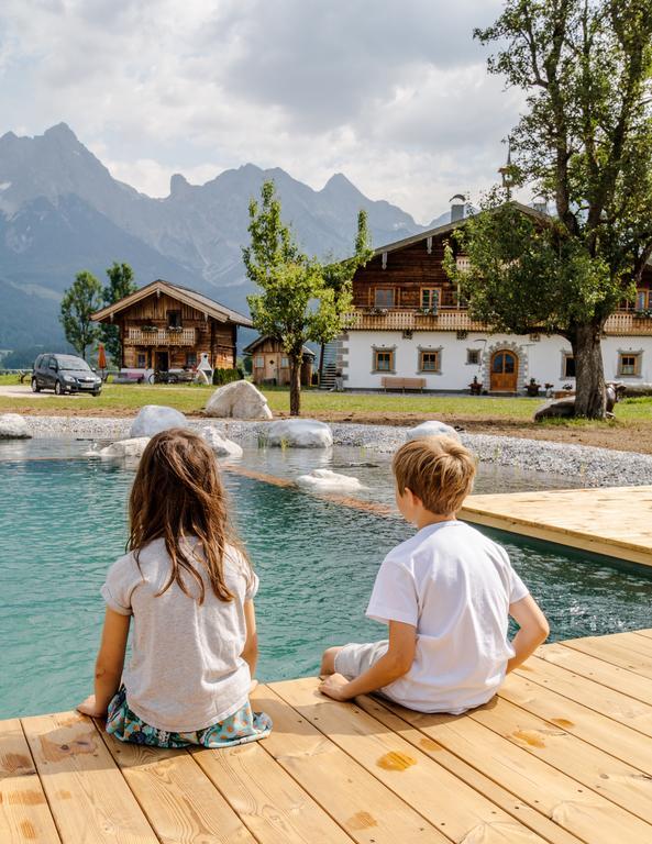 Hoferbichlgut Apartment Saalfelden ภายนอก รูปภาพ